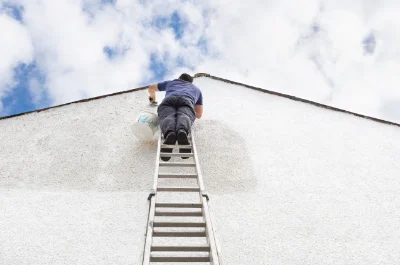 Peinture extérieure à Morillon — façades et ravalement